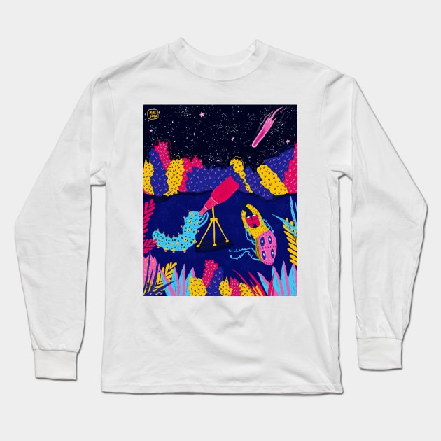 Comet Long Sleeve T-Shirt by Iruksson